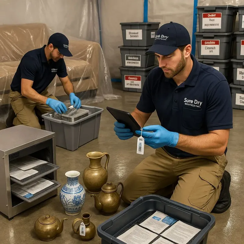 Content Protection and Restoration process in Hamilton, IN